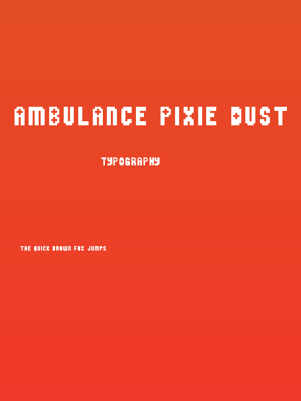 Ambulance Pixie Dust Poster