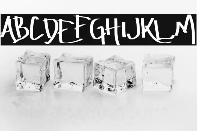 Amburegul Banget Font examples