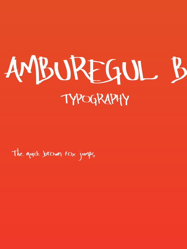 Amburegul Banget Poster