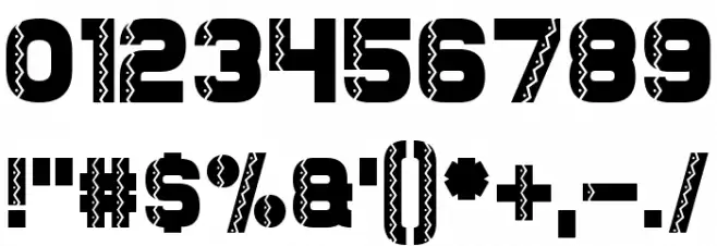 Ambystoma Mexicanum Font OTHER CHARS