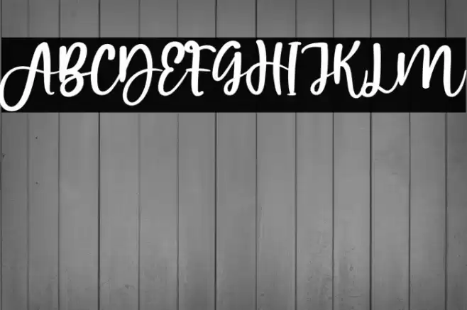 Amekanu Font examples