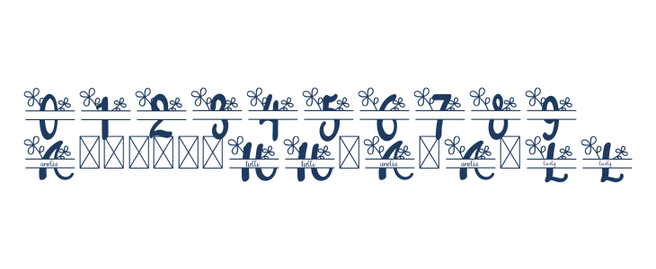 Amelda Monogram Other Characters