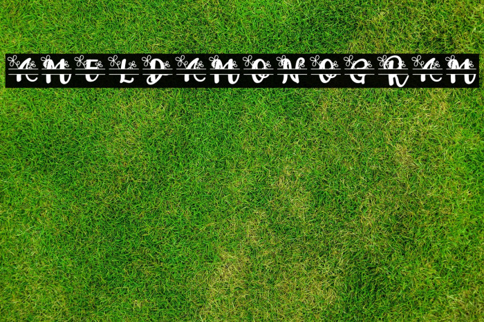 Amelda Monogram Example 3