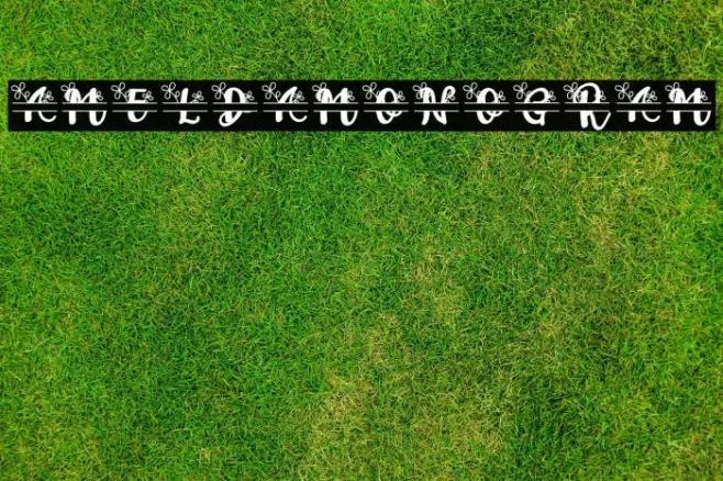 Amelda Monogram Example 3