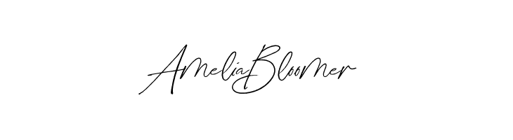 Amelia Bloomer  नि: शुल्क फ़ॉन्ट्स डाउनलोड