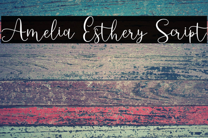 Amelia Esthery Script Example 1