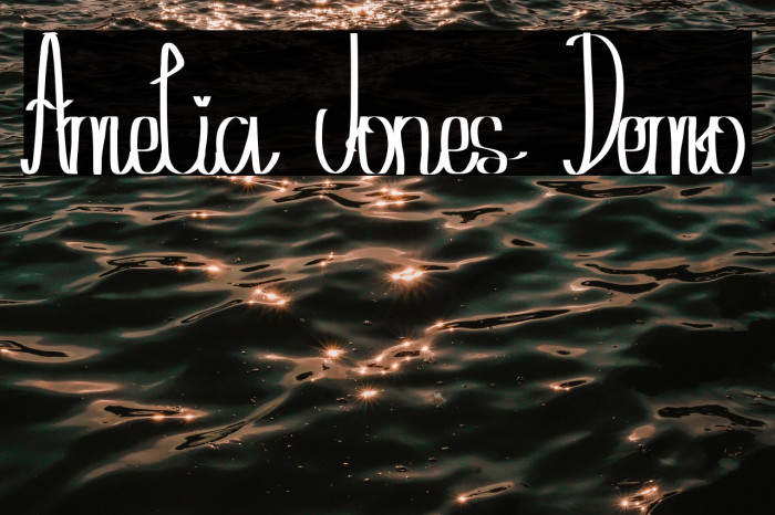 Amelia Jones Demo Example 3