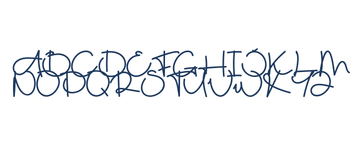 Amelia Signature Uppercase