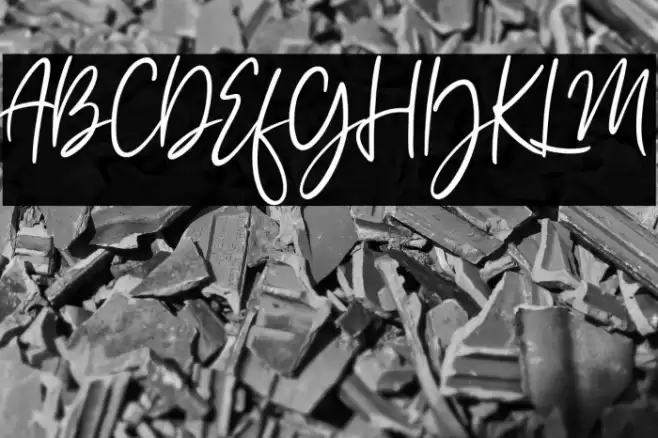 Amelia Sophia Font examples