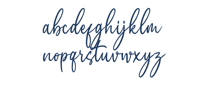 Amelia Sophia Lowercase