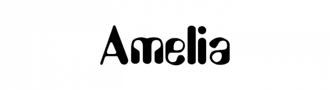 Amelia  Frei Schriftart Herunterladen