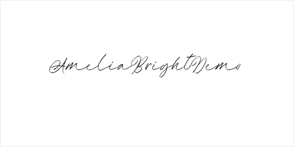 AmeliaBrightDemo Logo