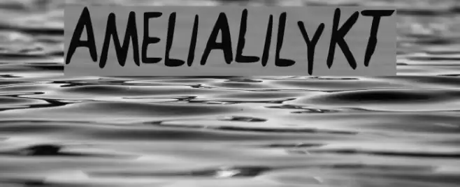 AmeliaLilyKT Font examples