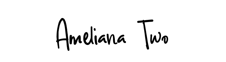 Ameliana Two  नि: शुल्क फ़ॉन्ट्स डाउनलोड