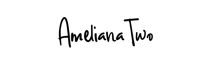 AmelianaTwo  Frei Schriftart Herunterladen
