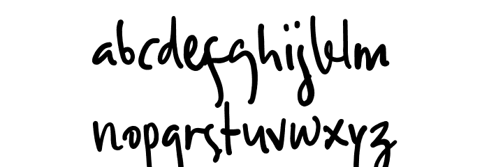 AmelianaTwo Font LOWERCASE