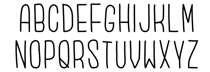 Amelie Camille Font LOWERCASE