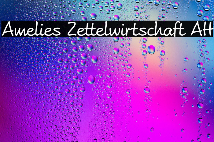 Amelies Zettelwirtschaft AH Example 3