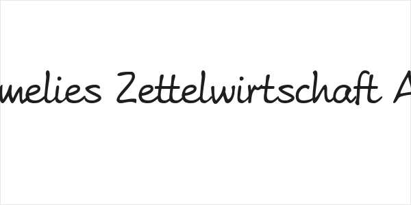 Amelies Zettelwirtschaft AH Logo