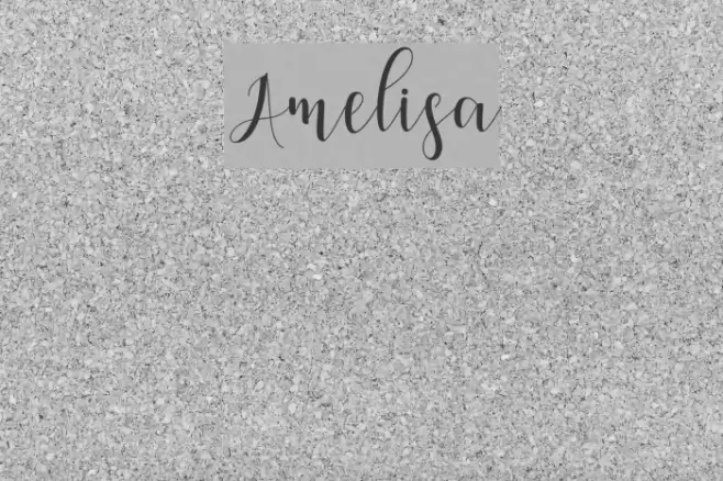 Amelisa Font examples