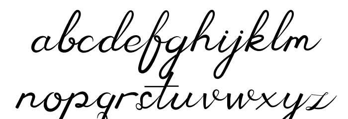 Amella Font LOWERCASE