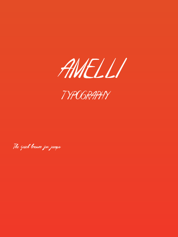 Amelli Poster