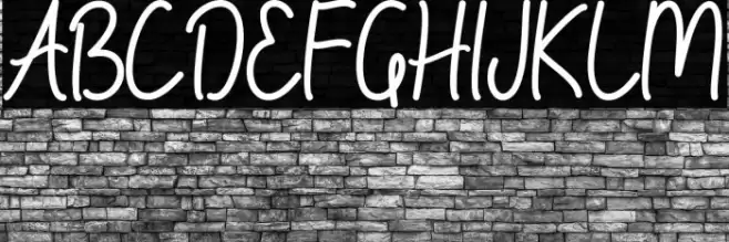 Amelline Font examples