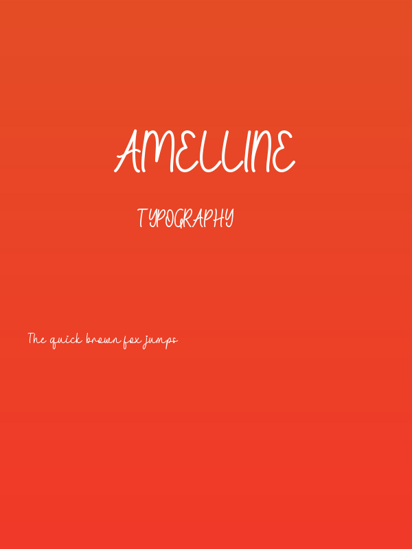 Amelline Poster