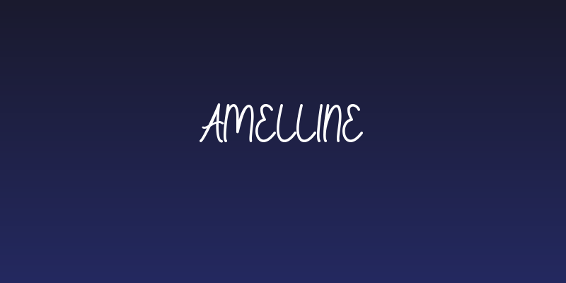 Amelline Social Header