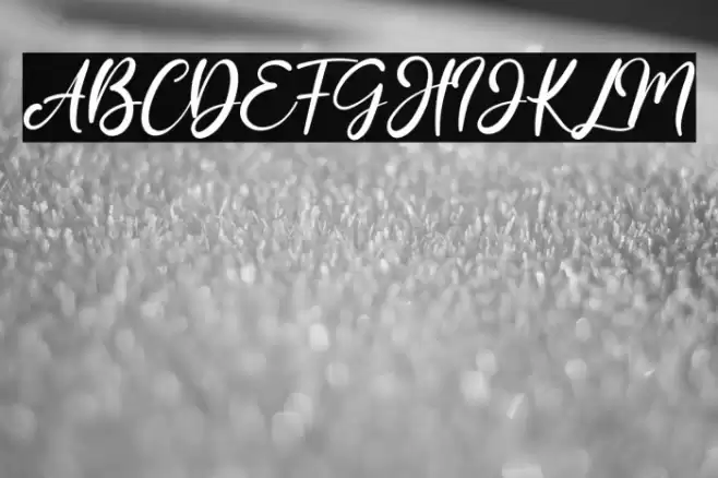 Amellis Path Font examples