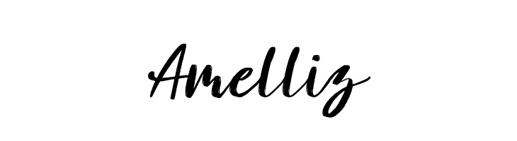 Amelliz  Frei Schriftart Herunterladen
