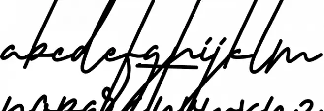 Amelyn Demo フォント 小文字