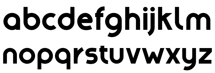 Amenable Personal Use Font LOWERCASE