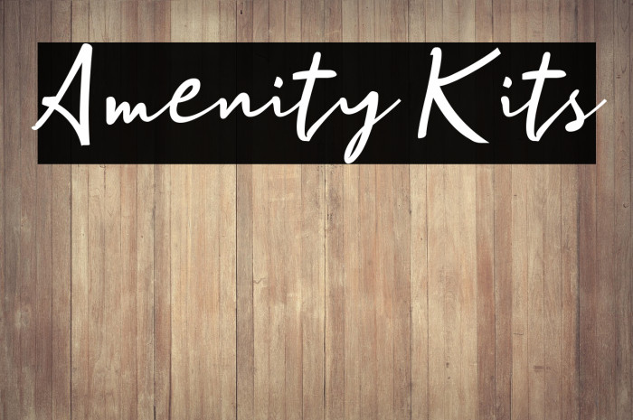 Amenity Kits Example 2