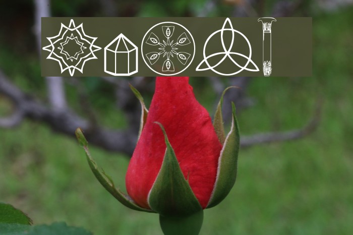 Amenti RA Font examples
