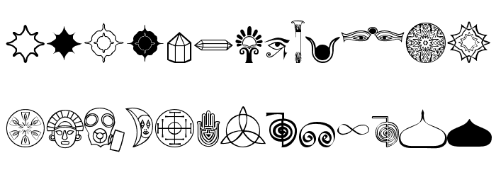 Amenti RA Font LOWERCASE