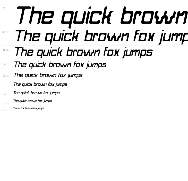 Amerggedon Italic Waterfall