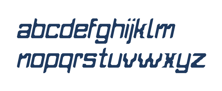 Amerggedon Italic Lowercase