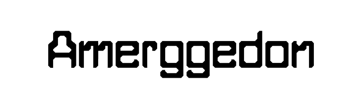Amerggedon  Free Fonts Download