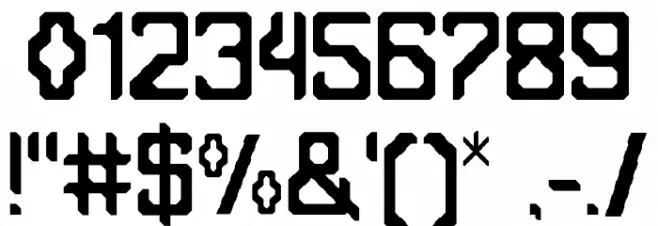 Amerggedon Font OTHER CHARS