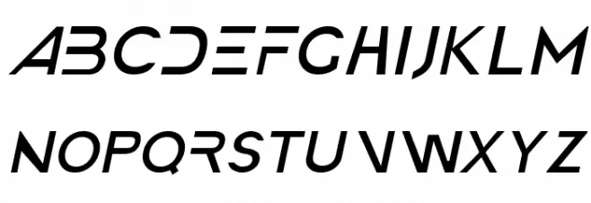 America Faster Light Italic خط أحرف كبيرة
