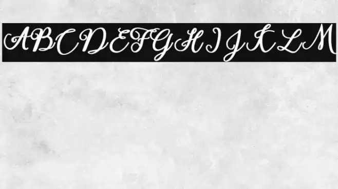 America Font examples