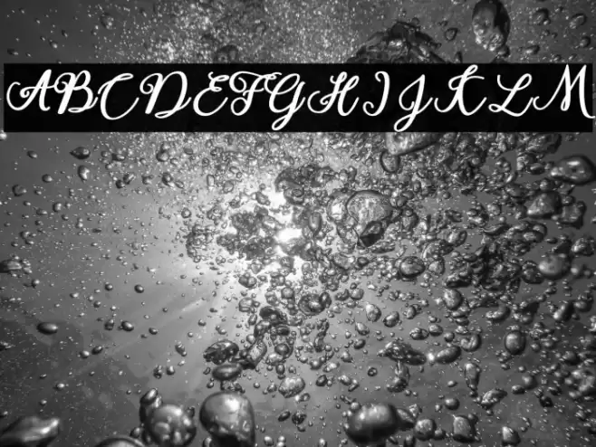 America Font examples