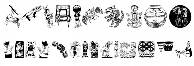AmericaBeforeColumbus Font OTHER CHARS