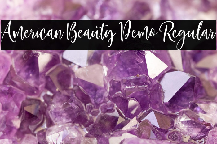 American Beauty Demo Regular Example 1