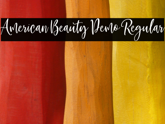 American Beauty Demo Regular Example 3