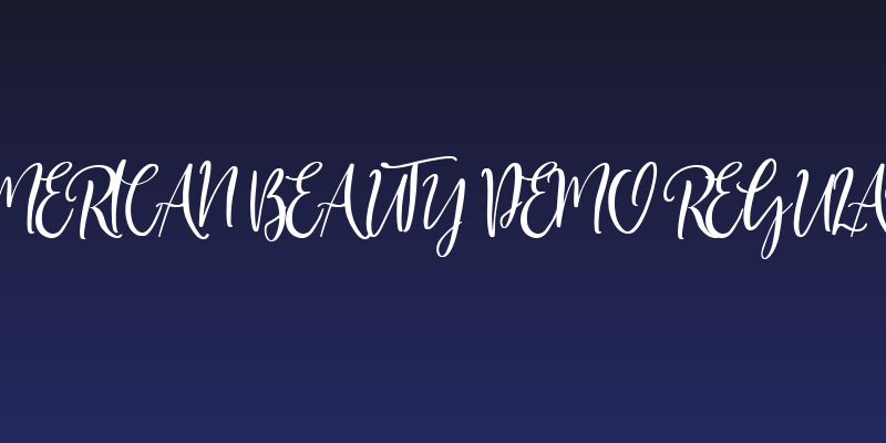 American Beauty Demo Regular Social Header