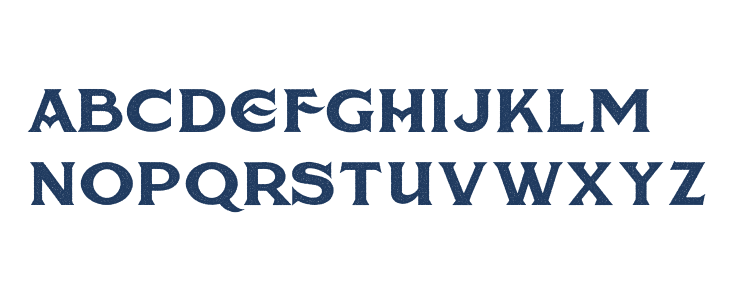 American Brewery Rough Demo Lowercase