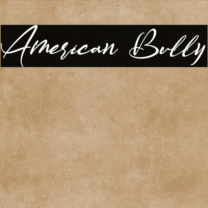 American Bully Example 2