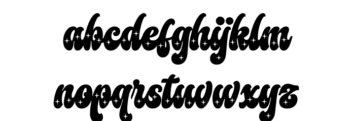 American Christmas 2 PERSONAL Regular Font LOWERCASE